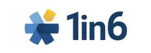 1in6 logo
