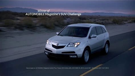 2013 Acura MDX TV Spot, 'Automobile Magazine' featuring Aisha Kabia