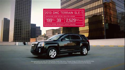 2013 GMC Terrain SLE-1 TV commercial - Feature Comparisons
