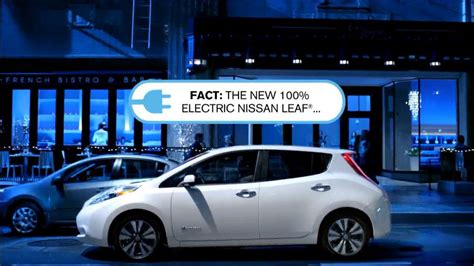 2013 Nissan Leaf TV commercial - Facts