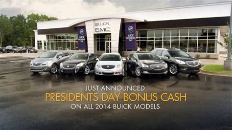 2014 Buick LaCrosse TV commercial - Presidents Day Bonus Cash