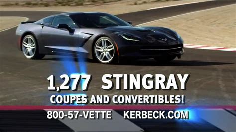 2014 Corvette Stingray TV Spot, 'Largest Selection'