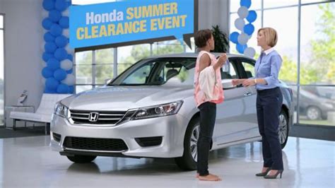 2014 Honda Accord LX Summer Clearance Event Accord TV Spot, 'Sarah' created for Honda