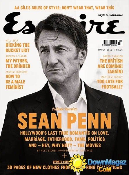 2015 Esquire Magazine March Issue 2015