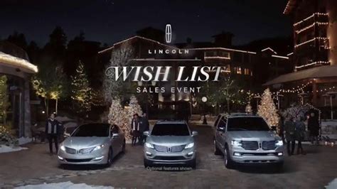 2015 Lincoln MKC TV Spot, 'Wish List Event' created for Lincoln Motor Company