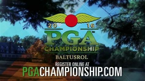 2016 PGA Championship TV Spot, 'Register Online' created for Professional Golf Association