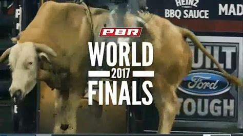 2017 PBR Built Ford Tough World Finals TV commercial - Lock In Your Seats