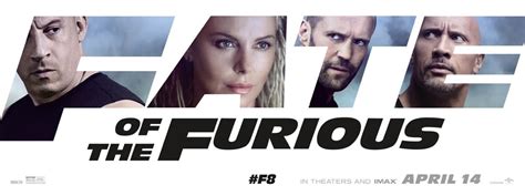 2017 Universal Pictures The Fate of the Furious logo