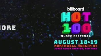 2018 Billboard Hot 100 Music Festival TV Spot, 'Jones Beach Theater'