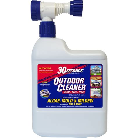 30 Seconds Outdoor Cleaner logo