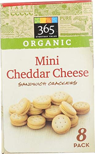 365 Cheese Organic Mini Sandwich Crackers commercials