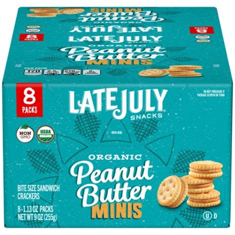 365 Peanut Butter Organic Mini Sandwich Crackers