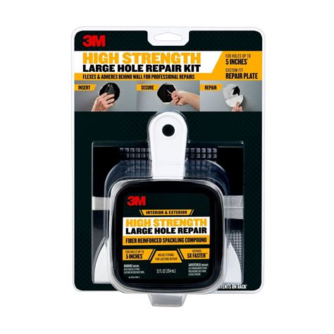 3M Home Improvement High Strength Large Hole Repair Kit commercials