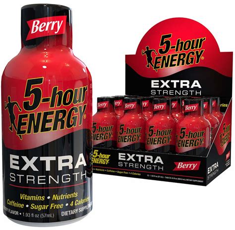 5-Hour Energy Extra Strength Berry Energy Shots commercials