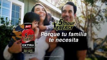 5-Hour Energy Extra Strength TV commercial - Porque tu familia te necesita