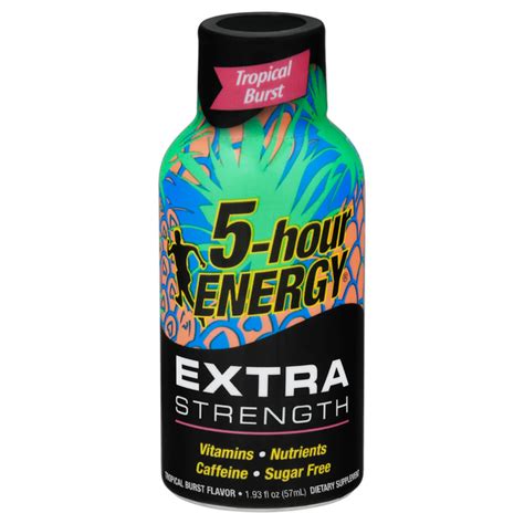 5-Hour Energy Extra Strength Tropical Burst logo