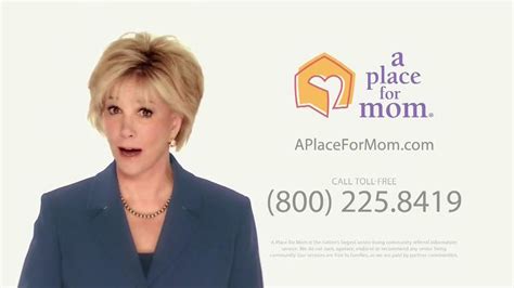 A Place For Mom TV Spot, 'Find the Right Care' Featuring Joan Lunden