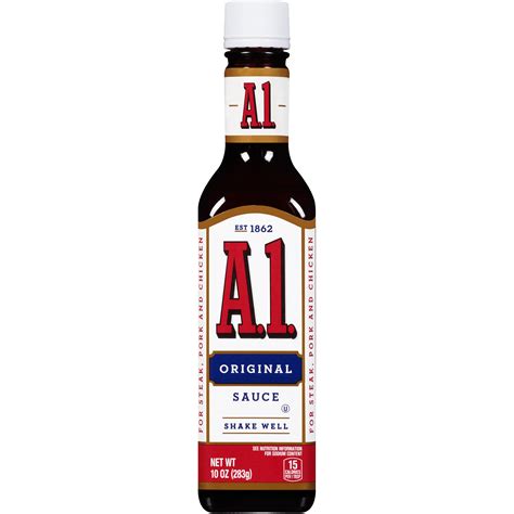 A1 Steak Sauce Original Sauce logo
