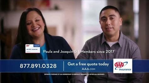 AAA Auto Insurance TV commercial - Paula and Joaquin: Save an Average of $450