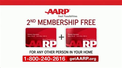 AARP Services, Inc. TV commercial - Free Second Membership