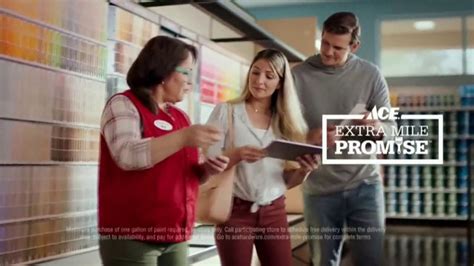 ACE Hardware TV commercial - Benjamin Moore Paint: Extra Mile Promise