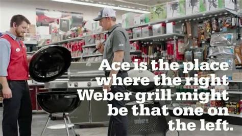 ACE Hardware TV commercial - Grill on the Left