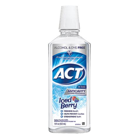 ACT Fluoride Anticavity Iced Berry