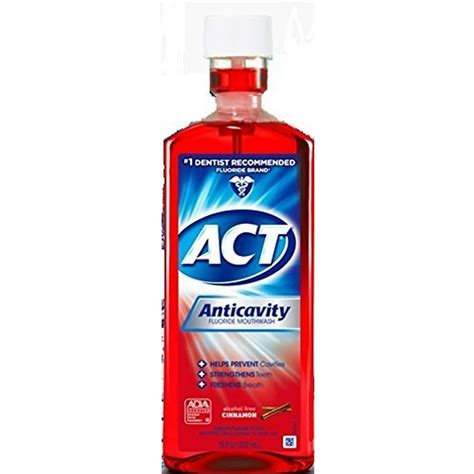 ACT Fluoride Anticavity Rinse Cinnamon