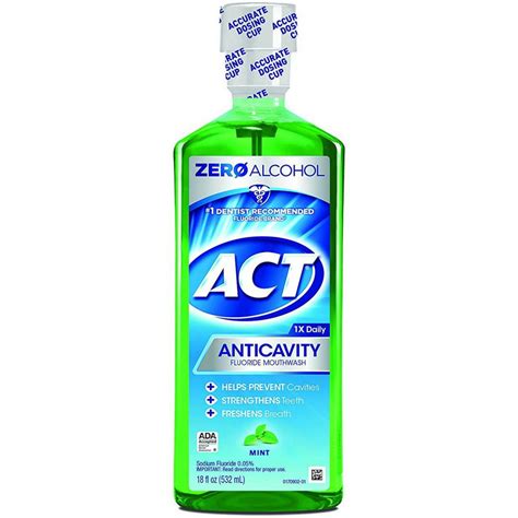 ACT Fluoride Anticavity Rinse Mint