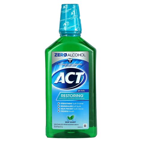 ACT Fluoride Restoring: Cool Mint logo
