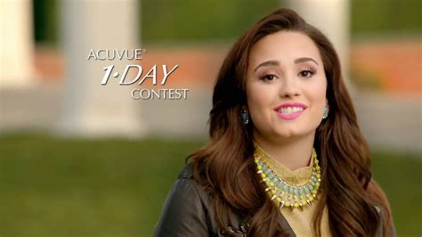 ACUVUE 1-Day Contest TV Commercial Featuring Demi Lovato created for ACUVUE
