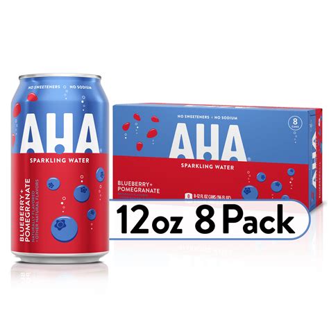 AHA Sparkling Water Blueberry + Pomegranate commercials