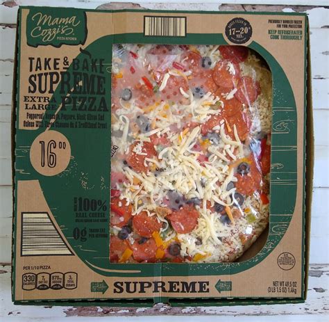 ALDI Mama Cozzi's Take & Bake Pepperoni Pizza logo