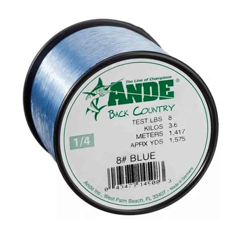 ANDE Monofilament Backcountry commercials