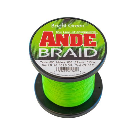 ANDE Monofilament Braid logo
