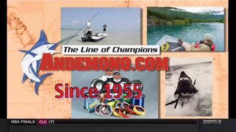 ANDE Monofilament TV Spot, 'Best Line in the World'