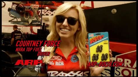 ARP Bolts TV Commercial Featuring John and Courtney Force
