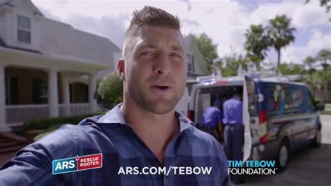 ARS Rescue Rooter TV Spot, 'Working Hard & Changing Lives' Feat. Tim Tebow created for ARS Rescue Rooter