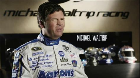 Aarons TV Commercial for Michael Waltrip and Mark Martin Corrections