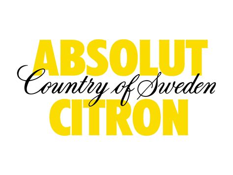 Absolut Citron logo
