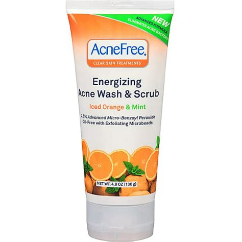 AcneFree Energizing Acne Wash & Scrub