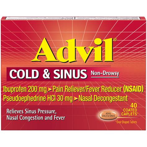 Advil Cold & Sinus commercials