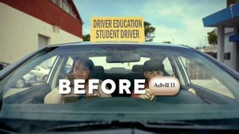 Advil Dual Action TV commercial - Student Driver: Rewind