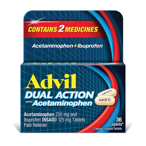 Advil Dual Action With Acetaminophen logo