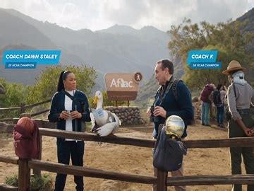 Aflac TV commercial - March Madness: Coach K. & Coach Staley Go Birdwatching
