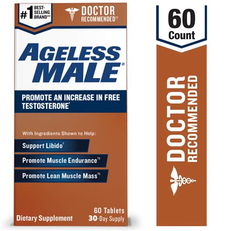 Ageless Male Testosterone Supplement commercials