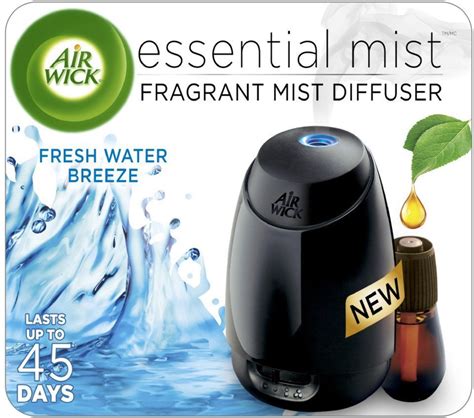 Air Wick Essential Mist Fresh Water Breeze Air Freshener Refill commercials
