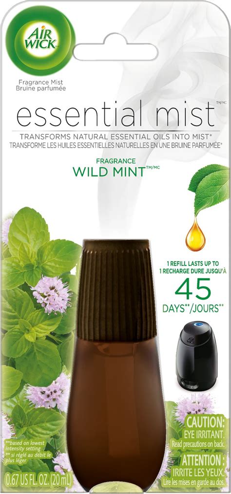 Air Wick Essential Mist Wild Mint Diffuser Fragrance Refill logo