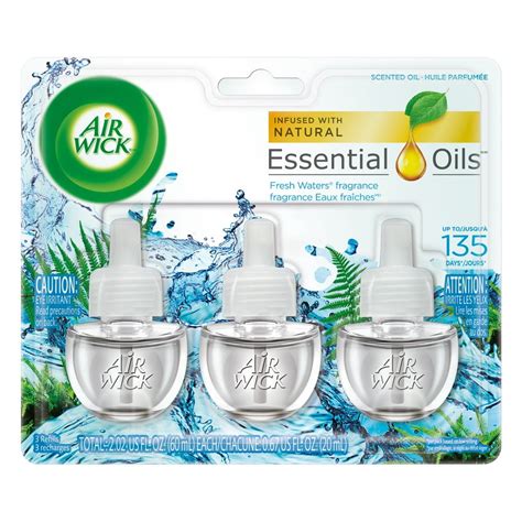 Air Wick Essential Oils Fresh Waters Plug In logo