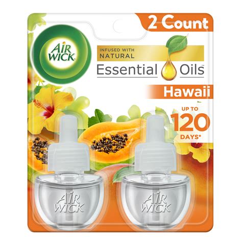 Air Wick Essential Oils Hawaii Plug In logo